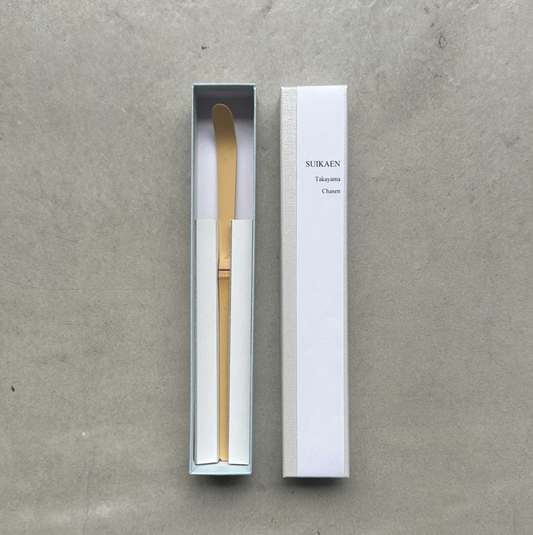 Suikaen — Bamboo Scoop (Chashaku)